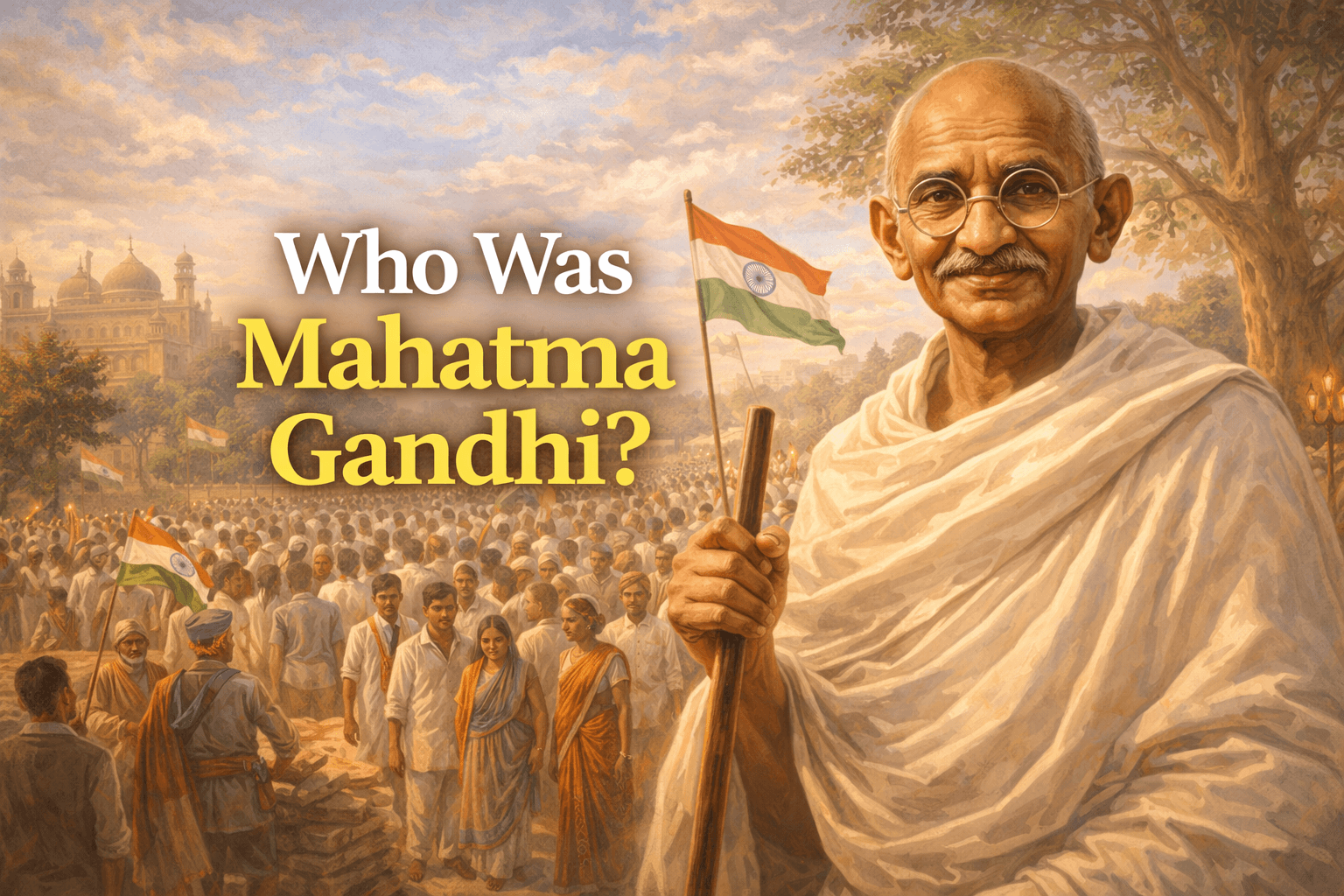 Who Was Mahatma Gandhi?